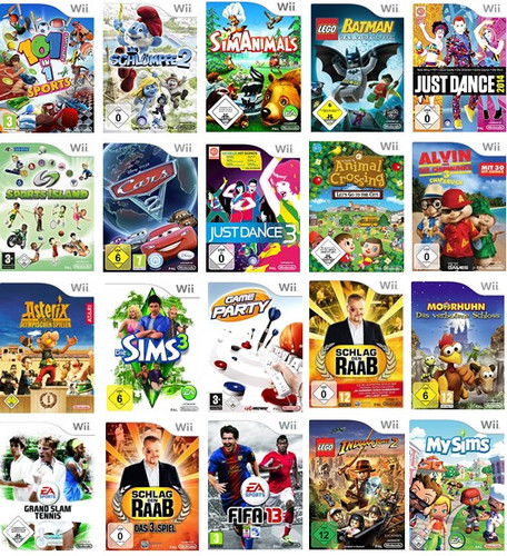 Nintendo wii spiele - spiele, sehr