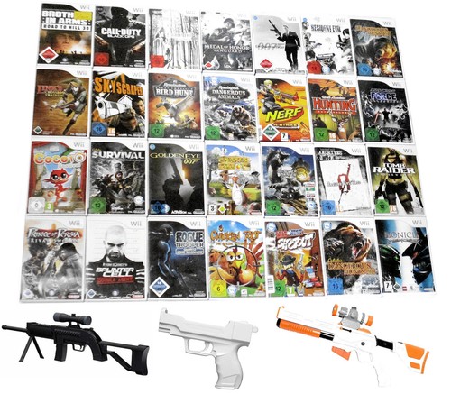Nintendo wii action shooter - nintendo,