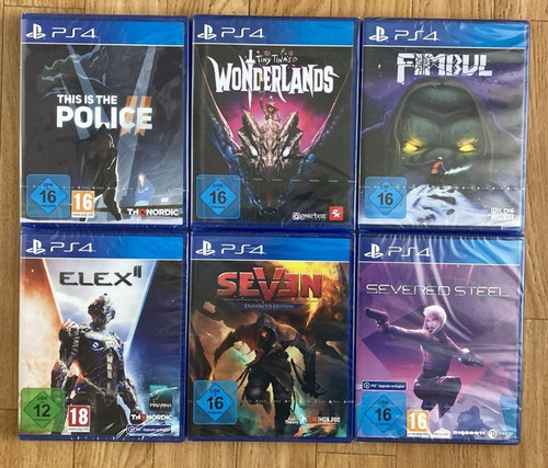 Ps4 spiele sammlung - spiele,