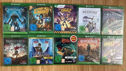 10x xbox one - xbox, spiele