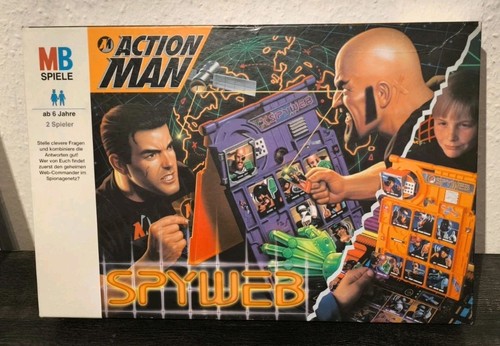 Action man spyweb - mb, spiele