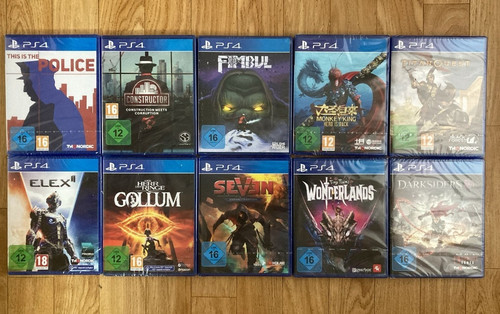Ps4 spiele sammlung - ps4,