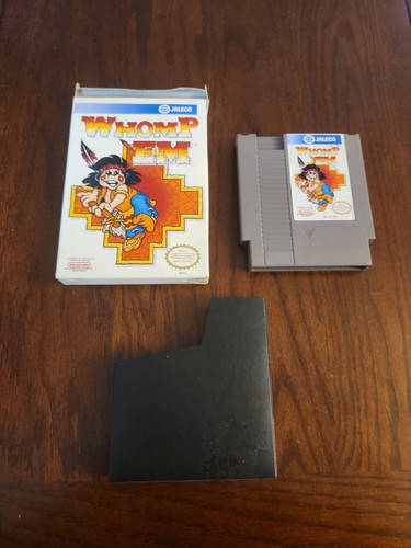 Whomp nes cib box game - 'em, (box,