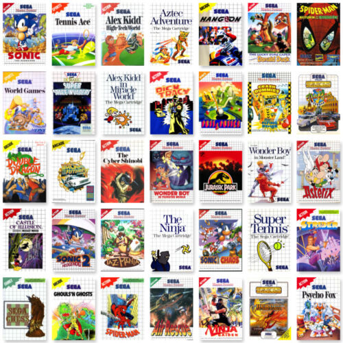 Sega master system spiele wahl - sega,