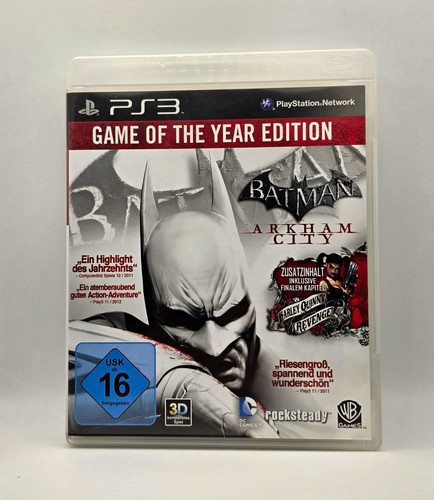 Batman arkham city goty - arkham,
