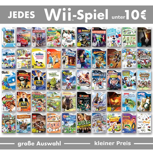 Nintendo wii spiele wahl - wii, spiele-wahl