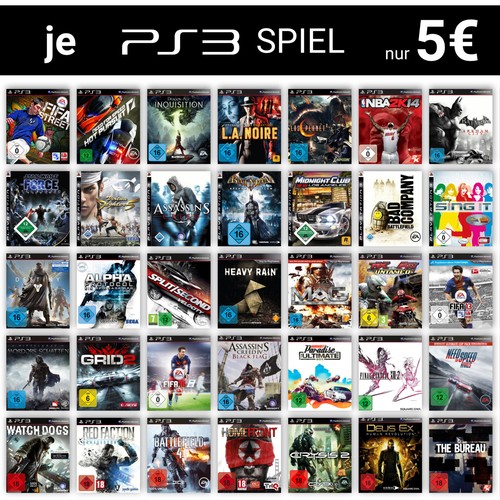 Ps3 playstation spiele - ps3, spiele-wahl