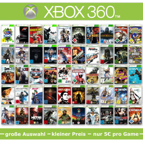 Xbox 360 spiele - xbox, spiele-wahl