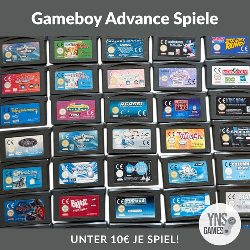 Gameboy advance spiele unter - advance,
